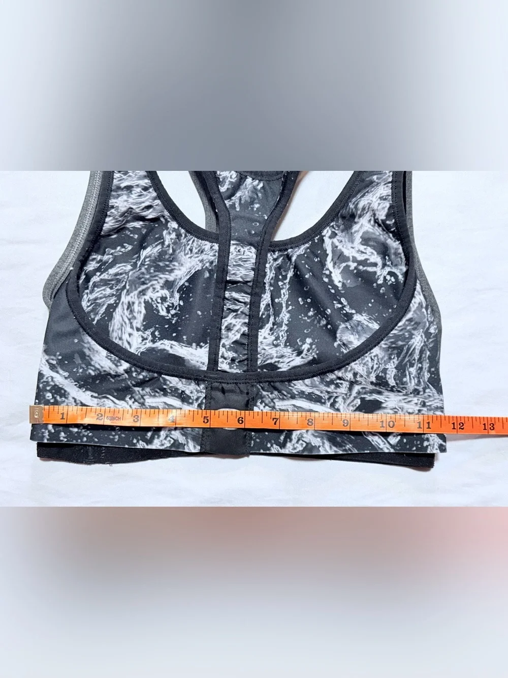 Bundle of 2 Champion Racerback Sports Bras Grey Black Size Small